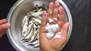 সৰু মাছ বচাৰ পদ্ধতি How to clean Small Fishes in Assamese Language