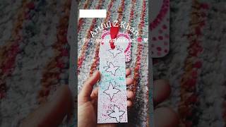 Book mark/ Cute mini painting 😍💖#How to make book mark #diy #art #craft