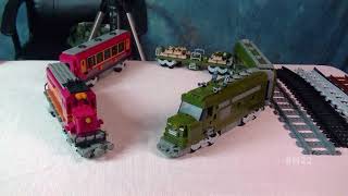 LEGO Compatible Ausini Trains First Look Toy Review
