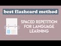 HOW I USE DO AND USE FLASHCARDS FOR LANGUAGE LEARNING 📇 [effective flashcard method]