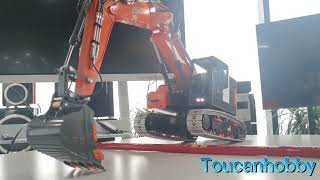 Over obstacles!~~LESU ET26L 1/14 Hydraulic RC Excavator