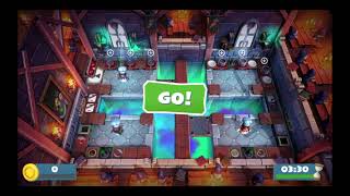 HARD 3 STARS Overcooked levels 5-5 and 6-1 with friends | Overcooked 2!