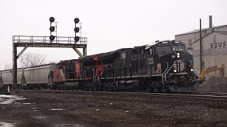 HERITAGE! CN M384 - CN 3008 East at Paris (March 22 2023)