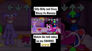 Silly Billy and Sissy Blissy Vs Mommy Long Legs in Poppy Playtime Ch.2 // Friday Night Funkin' Mod