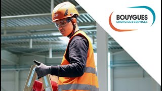 Elektroinstallateur Bersat in der Ausbildung bei Bouygues E\u0026S