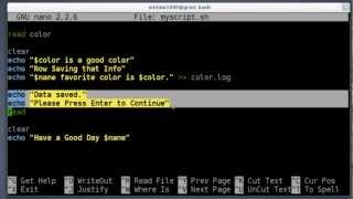 Shell Basics Writing a Shell Script Linux Tutorial 5