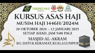 SIRI 5; KURSUS ASAS HAJI