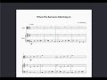 Play along with Viola sheet music - When The Saints Go Marching In