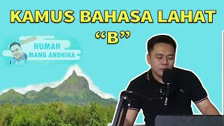 KAMUS BAHASA LAHAT 