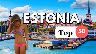 Top 50 Places in Estonia You Can Visit | 4K | Travel Video