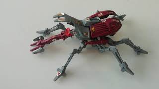 1980's Tomy Zoids OJR - (#EMZ-23 SCARAB) Instructions but no Box