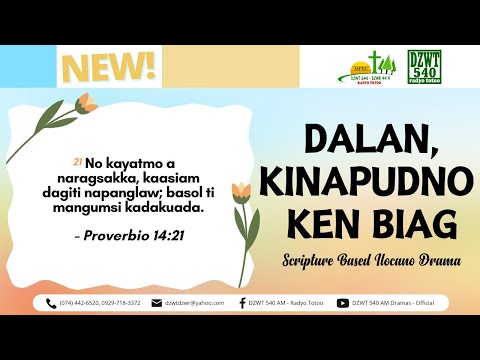 Dalan, Kinapudno ken Biag – July 23, 2024