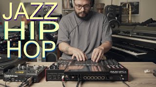 Sampled Beat from Jazz Records - Boombap Hip Hop - Akai Mpc X
