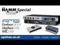 NAMM 2017 - RME Fireface UFX II - RME ARC USB - RME Digiface USB