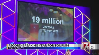 Record-breaking year for tourism in Wake County