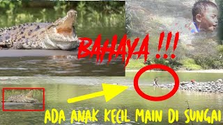 NIATnya cuman mandi di Sungai, TERNYATAAAA...