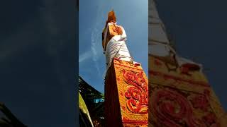 srirama temple dwajasthambam at Gurralavaripalli