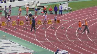 H30　千葉県高校総体　女子100m　予選7組