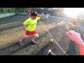 i try to play football in public pitch pov