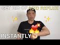 Acid Reflux: how to get rid of heartburn & acidic taste