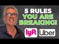 5 Rules You Are BREAKING When Driving Uber In 2026