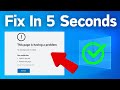 Fix This Page Is Having A Problem Microsoft Edge || STATUS_INVALID_IMAGE_HASH Microsoft Edge Browser