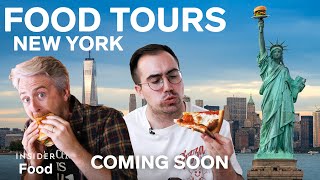 Food Tours | Harry And Joe In New York | Coming Soon