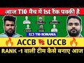 ACCB vs UCCB Dream11 Prediction, accb vs uccb dream11 team, ecs t10 romania dream11 prediction, t10