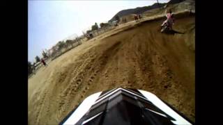 Dallas Nyblod Glen Helen Crash AHRMA CALVMX Race