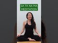 sa ta na ma meditation 🧘‍♂️