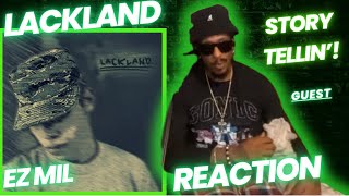 EZ MIL - LACKLAND | Another Hit! | REQUEST REACTION 1st LISTEN! | Reaction