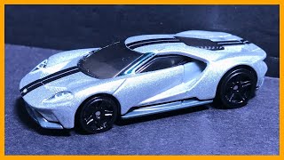 2017 Ford GT Silver Track Test \u0026 Review - Hot Wheels