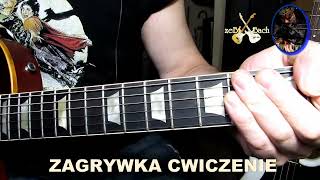 Gitara @zebbach -Z Delty Rzeki-Cwiczenie dla poczatkujacych-zagrywka