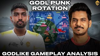 GodL PUNK Rotations \u0026 IGLing Analysis | GodLike Gameplay