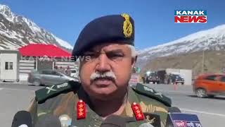 DG BRO Lt Gen Rajeev Chaudhary Visited Atal Tunnel And Shinkula Pass In Kullu