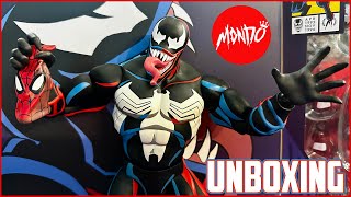 Mondo Venom 1/6 Scale Figure Unboxing (Spider-Man: The Animated Series)