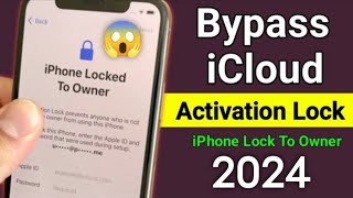 How To Remove Every iCloud Activation Lock on iPhone 2024 | How To Unlock iCloud Without Jailbreak |