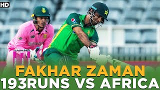 Fakhar Zaman Heroic 193 Runs | Pakistan vs South Africa | Highlights | ODI CSA | MJ2L