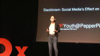 Slacktivism: Social Media's Effect on Activism | Sophie Egar | TEDxYouth@PepperPike