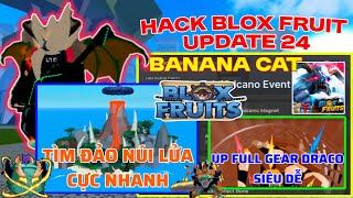 Cách Hack Blox Fruit Update 24 - HƯỚNG DẪN TÌM ĐẢO NÚI LỬA Và UP V4 TỘC DRACO SIÊU DỄ | TBoy Roblox