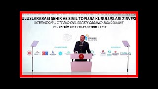 Cumhurbaşkanı erdoğan'dan belediyelere kritik mesaj