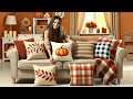 🍂 MIULEE Linen Pillow Covers 24x24 Inch Fall Rust Decorative | Best Fall Pillow Covers 24x24 🍁