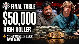 $50K NLH High Roller 8-Handed - Final Table | World Series of Poker