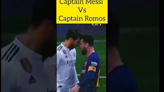 Captain Messi vs Captain Ramos 😈👿 #shorts #shortvideo #viral #viralshorts