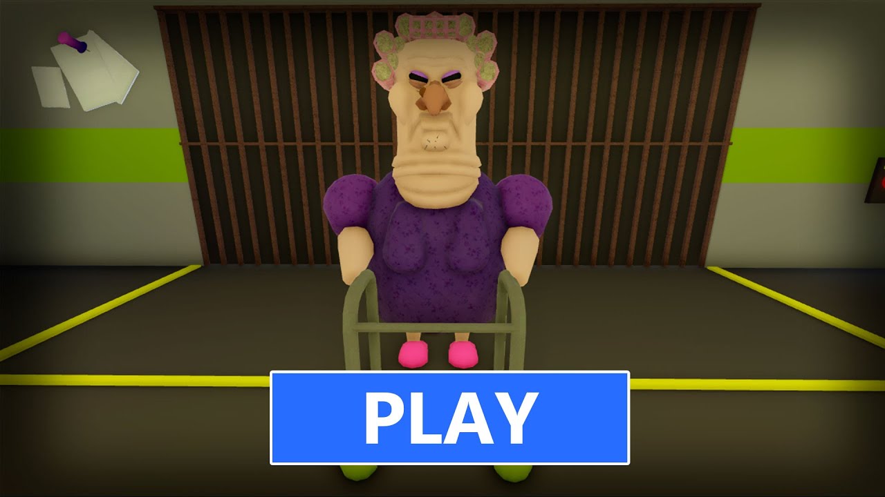 GRUMPY GRAN! (SCARY OBBY) Roblox Gameplay Walkthrough EASY Mode - YouTube