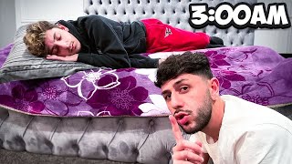 Sneaking into FaZe Rug’s House UNTIL I GET CAUGHT…