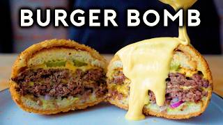 Deep Fried Burger Bombs | Anything With Alvin
