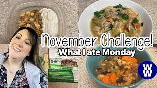 Challenge Accepted! | November Challenge \u0026 Goals | What I Ate Today | Journey to Healthy