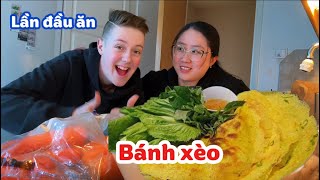 254/ Đi chợ mua tôm thịt Như dạy Vy học làm Bánh Xèo đãi bạn học