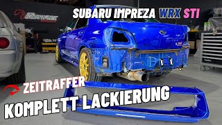 RTSBW - Komplett Lackierung #SUBARU #IMPREZA #WRX #STI #subarusti  #Hawkeye #painting #rallycar